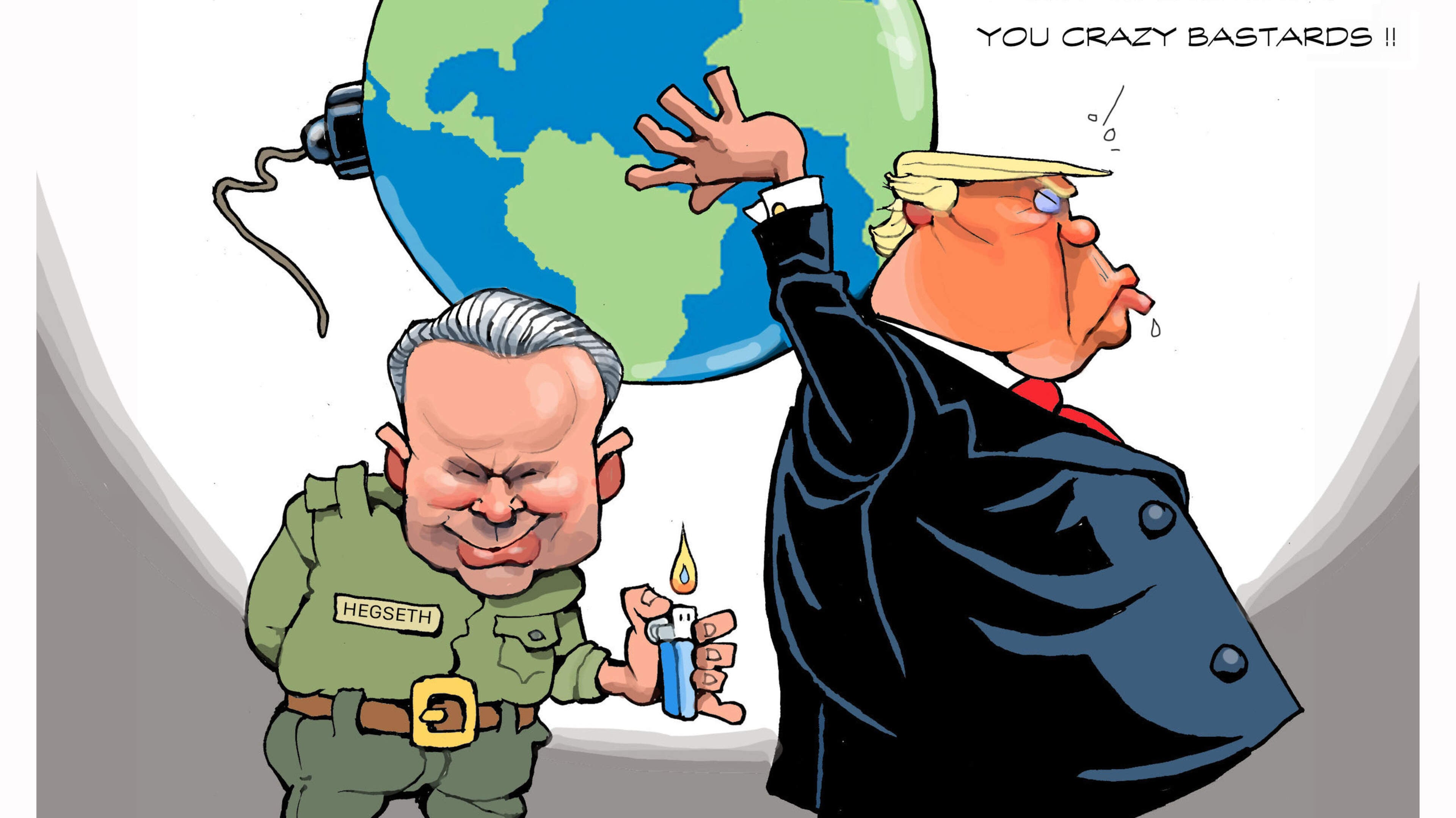 Bekijk hier alle cartoons van Pluis